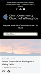 Mobile Screenshot of churchofwilloughby.com